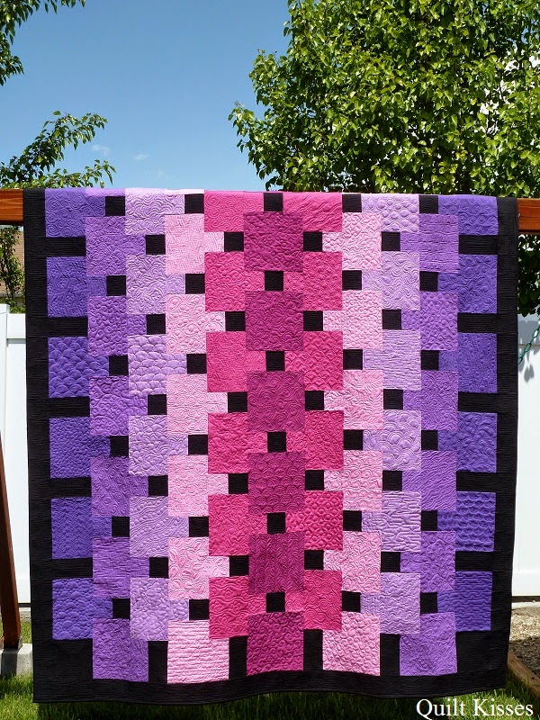 Quilt Kisses Floating A Finished Quilt