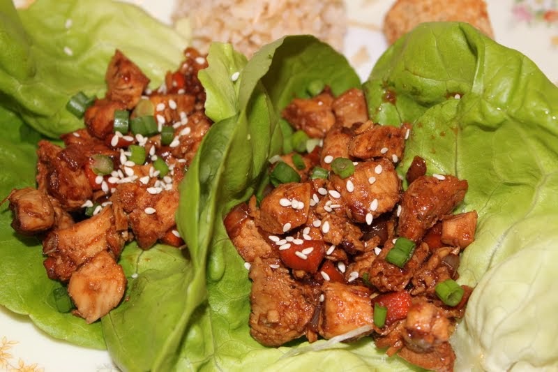 Hoisin Chicken Wraps
