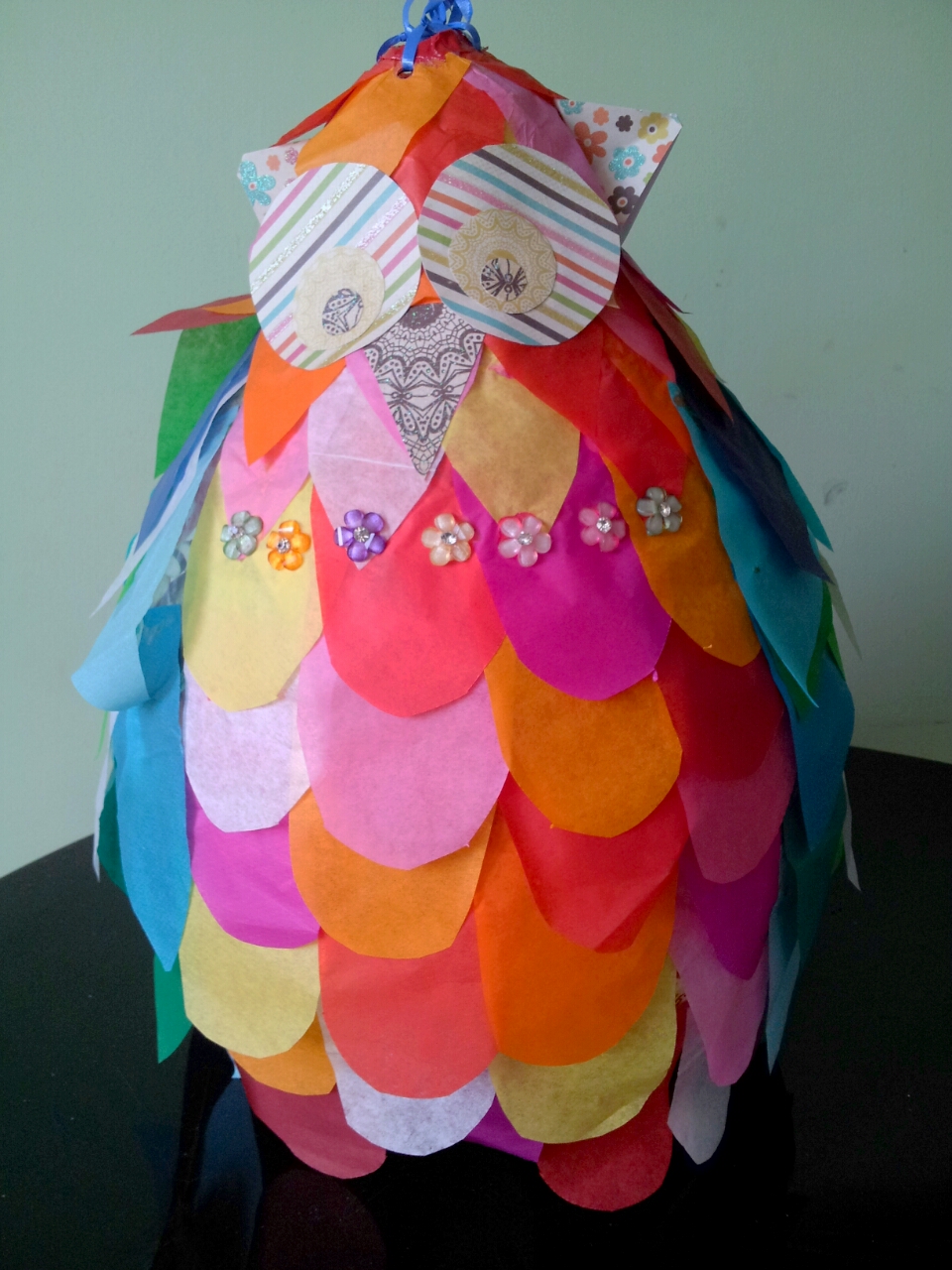 I made for you: Baby Shower Pinata.