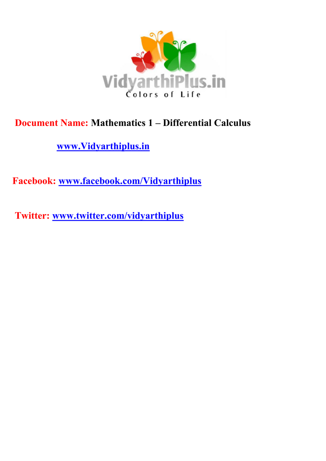 differential calculus functions differential calculus functions