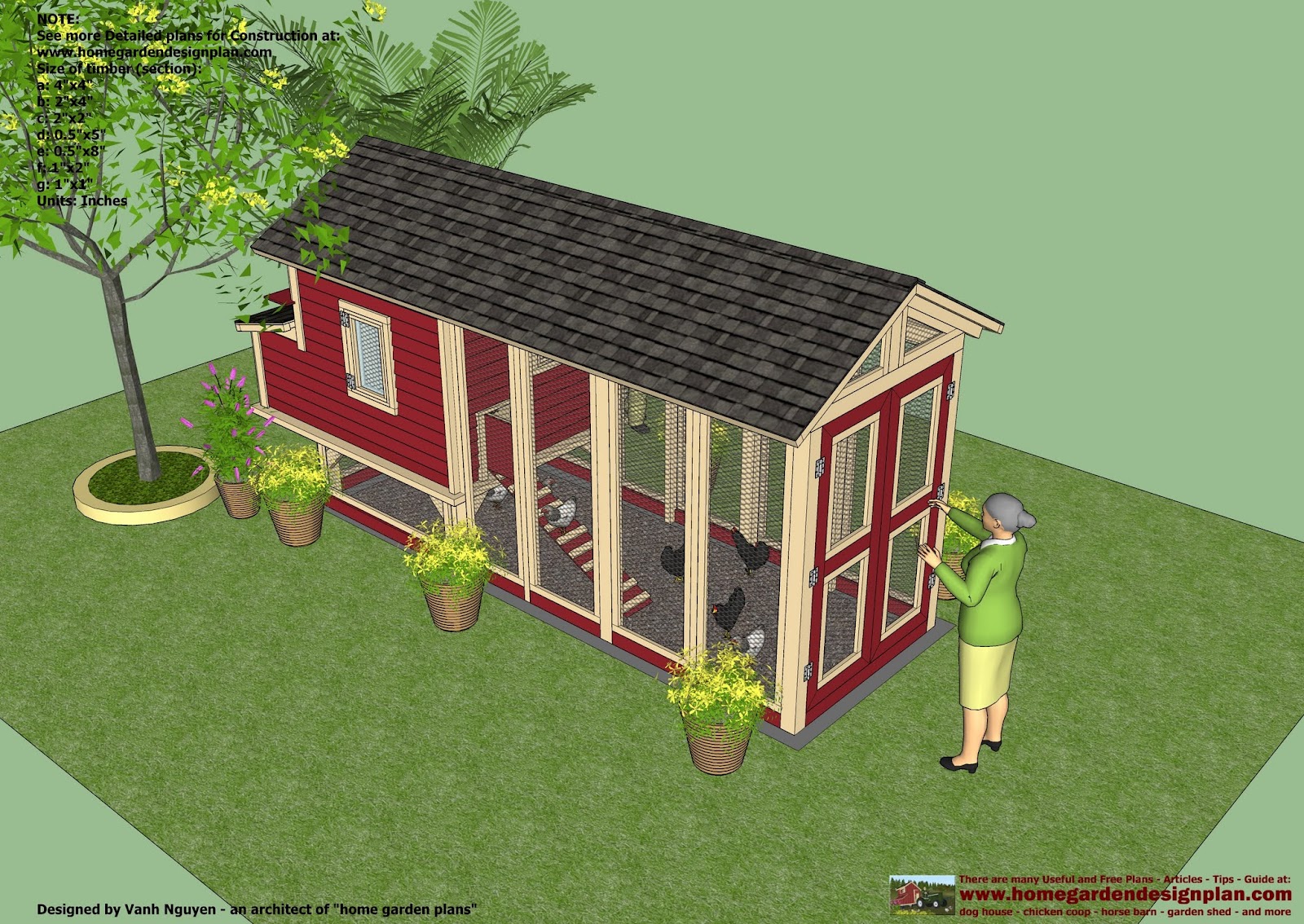 Free Chicken Coop Plans Backyard | Chicken Coop Designs