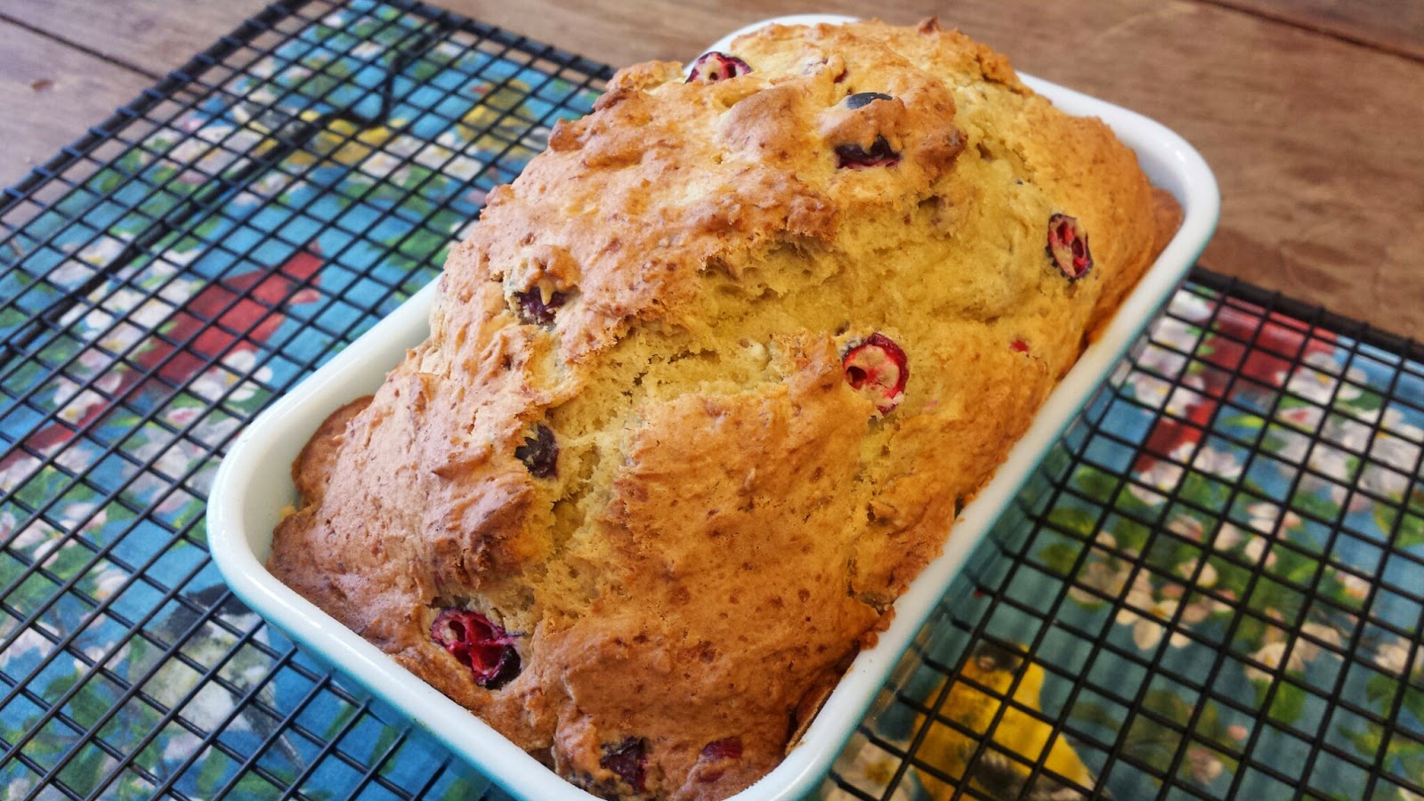 My Patchwork Quilt MULTIGRAIN CRANBERRY BANANA BREAD