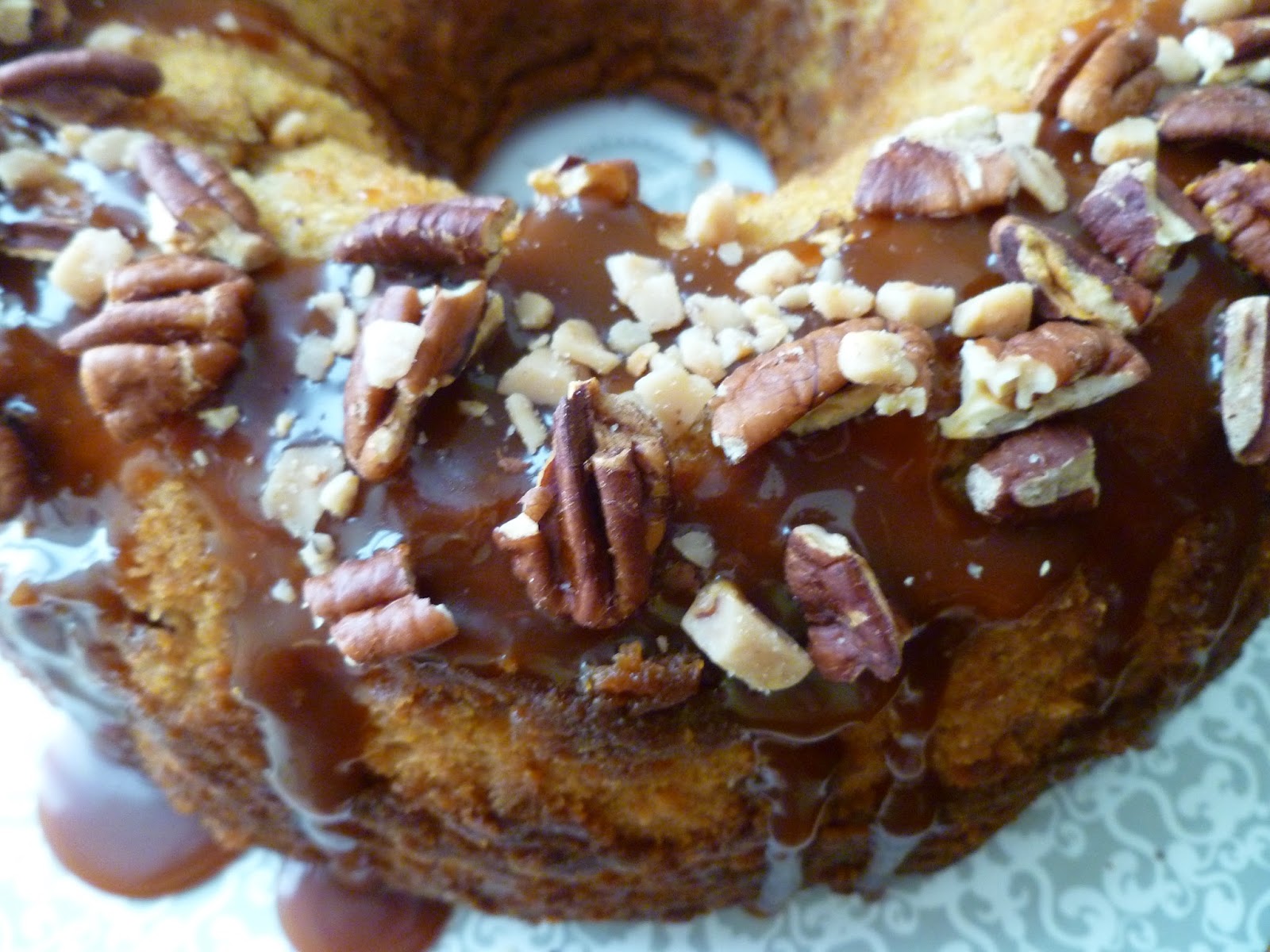 The Pastry Chef's Baking Toffee Pecan Caramel Pound Cake