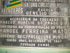 ESCOLA GENÉSIO CHAGAS MUITOS ANOS DE HISTÓRIAS