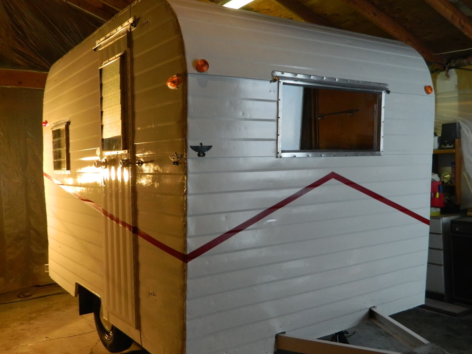 Girl Camping Painting a Trailer What I've Learned (So Far)