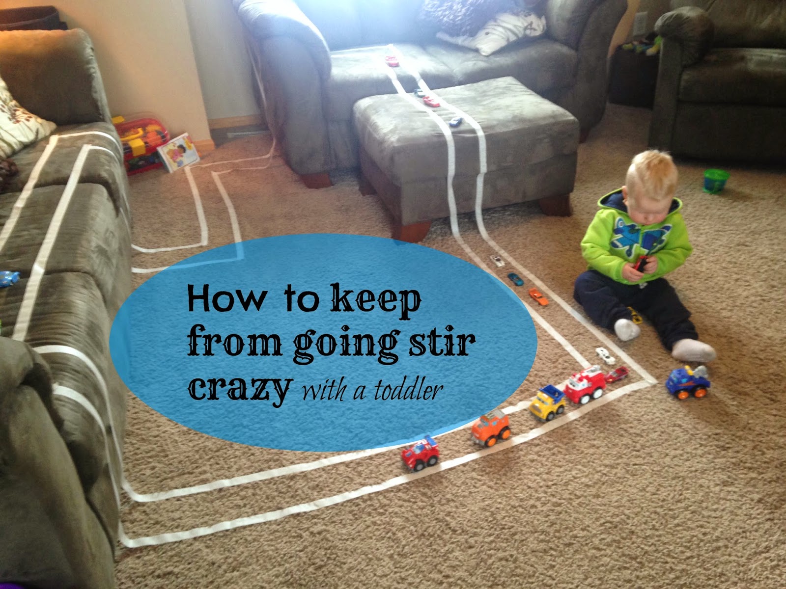 How to Keep from Going Stir Crazy with a Toddler