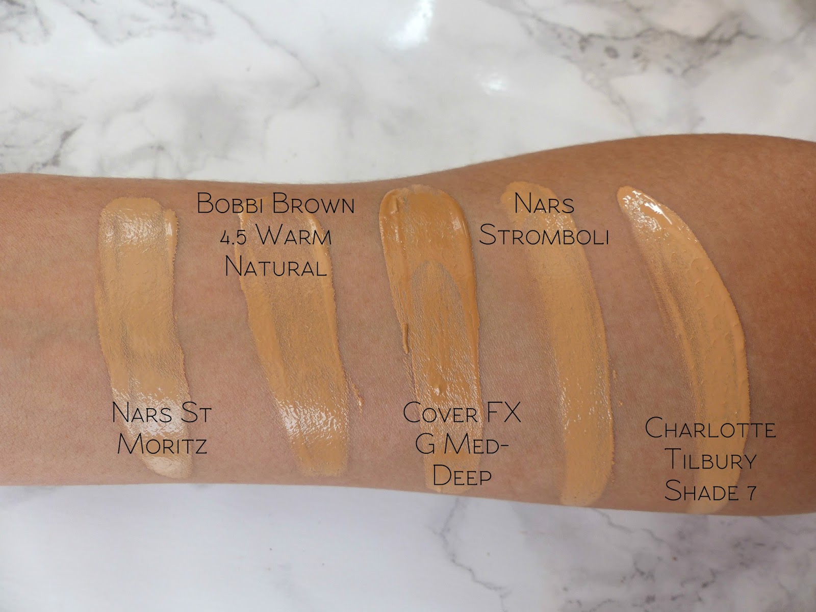 The Foundation Guide #2, Inside my Stash (with Comparisons & Swatches)