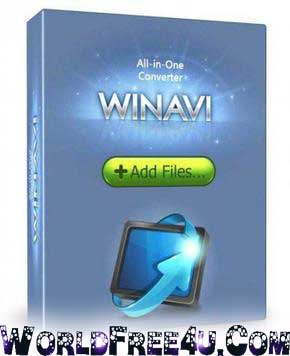 Cover Of WinAVI All In One Converter 1.7 Full Version Free Download At worldfree4u.com