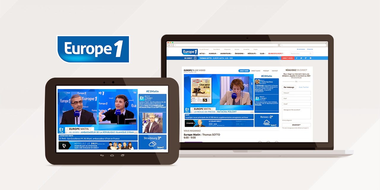 Europe 1 lance Europe 1 Plus