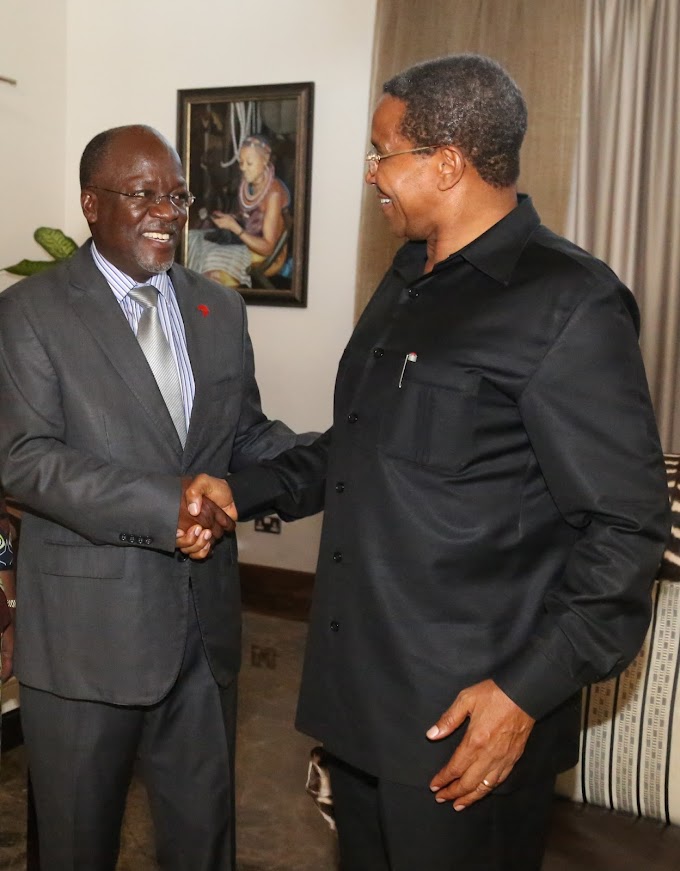 Rais Kikwete Alivyomkaribisha Kumpongeza Dk. Magufuli Baada ya Matokeo ya Urais Kutangazwa