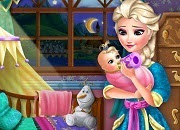 Frozen Elsa Baby Feeding