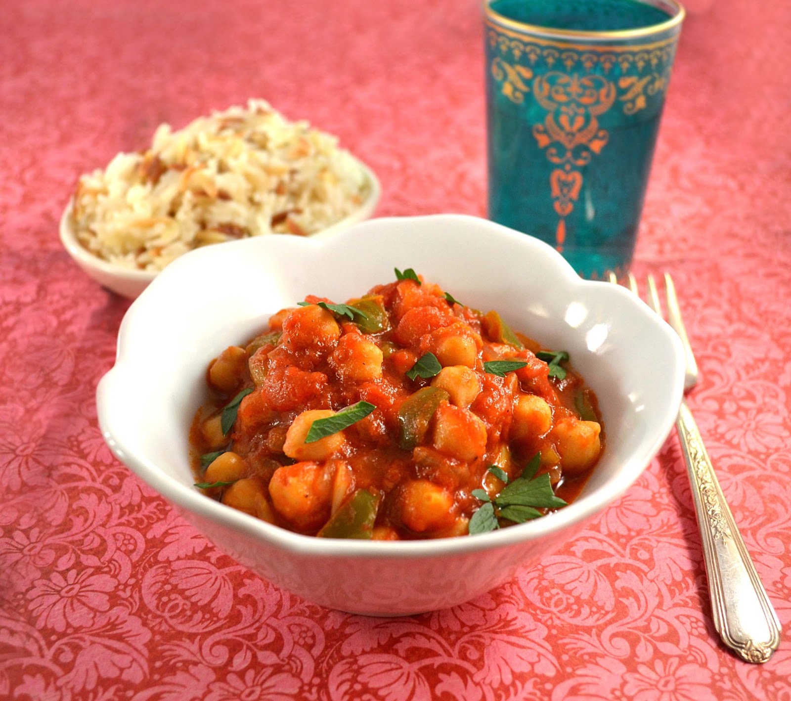 Jilly...Inspired : Moroccan Chickpea Tagine