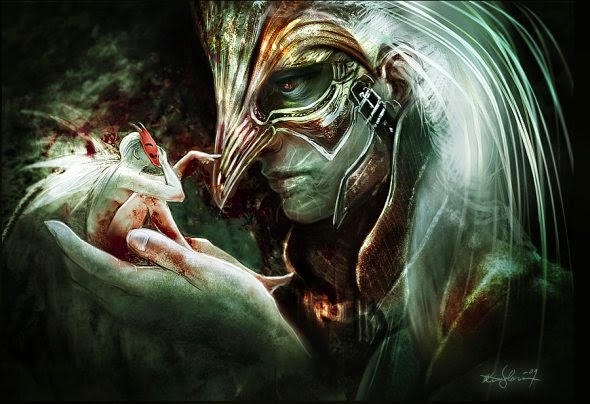 As ilustrações de fantasia sombria de Kirsi Salonen - parte 2 Kirsi Salonen ilustrações fantasia sombria