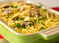 Polenta Crocante com Ragu de Cogumelos Polenta Crocante com Ragu de Cogumelos (vegana)