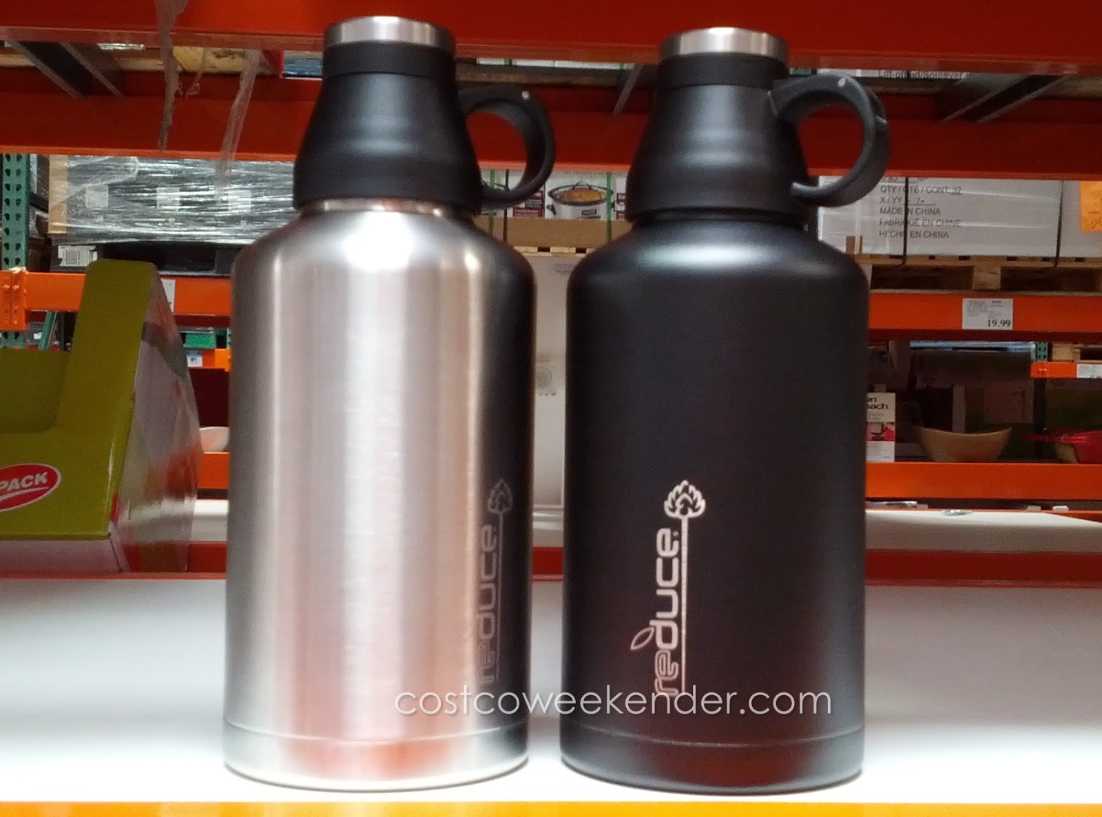 Reduce 64 oz Stainless Steel Vacuum Growler Costco Weekender