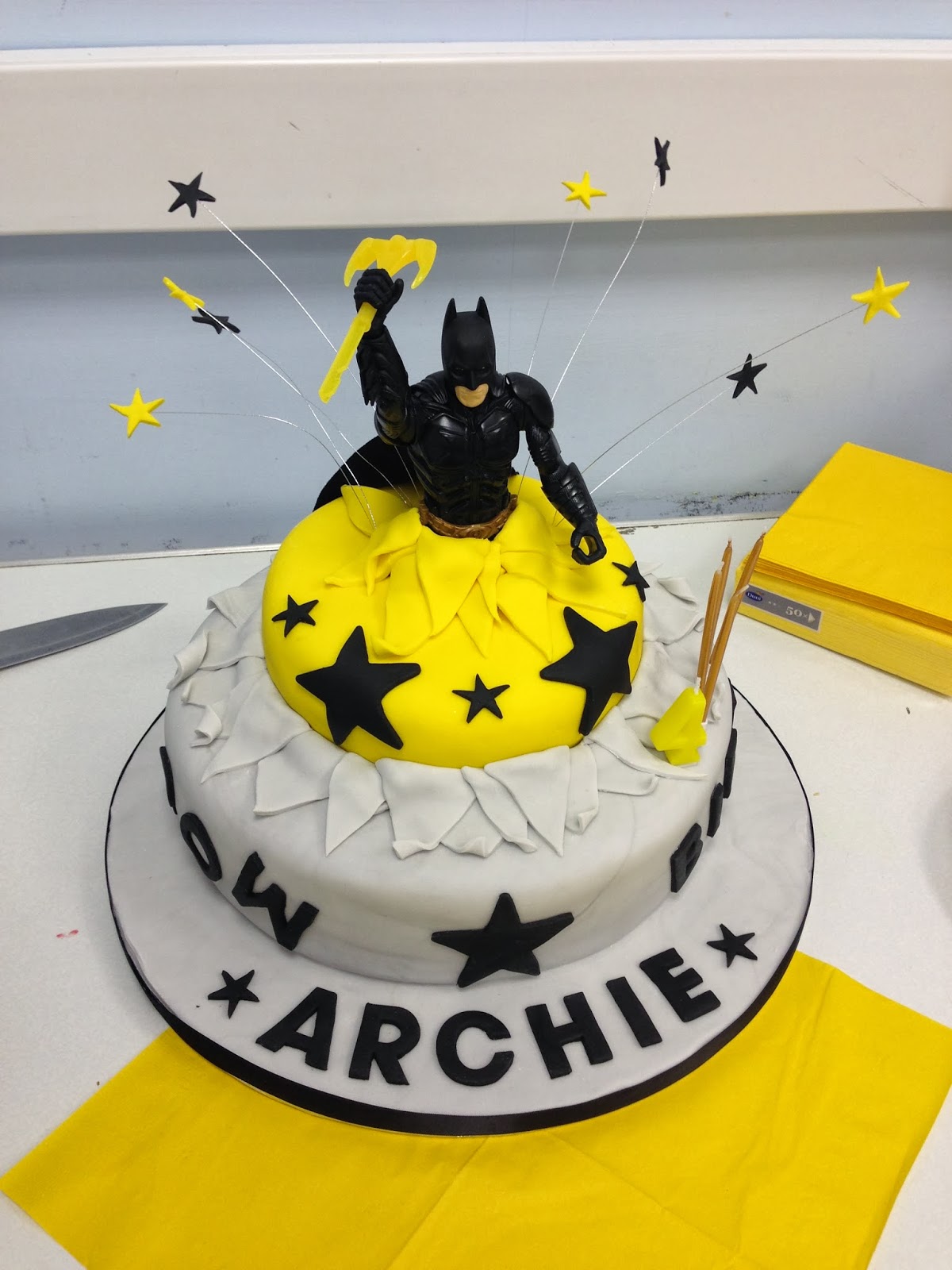 Sugar Rushed: Batman Cake #Tutorial