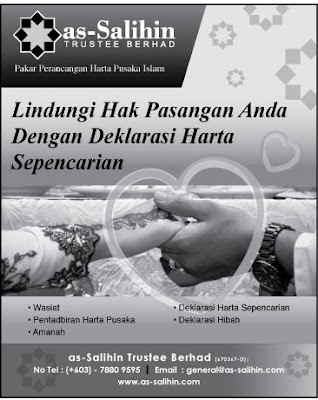 Deklarasi Harta Sepencarian Harta Sepencarian