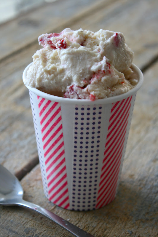 Washi Tape Serving Cups & KindOfHomemade Ice Cream for July 4th