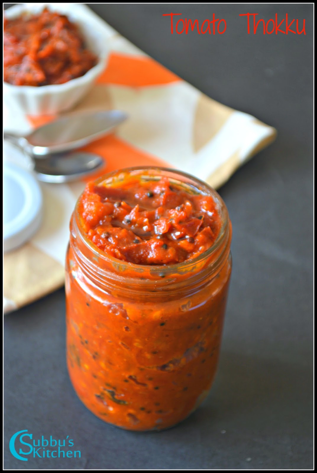 Tomato Thokku (Thakkali Thokku) Tomato Thokku (Thakkali Thokku)