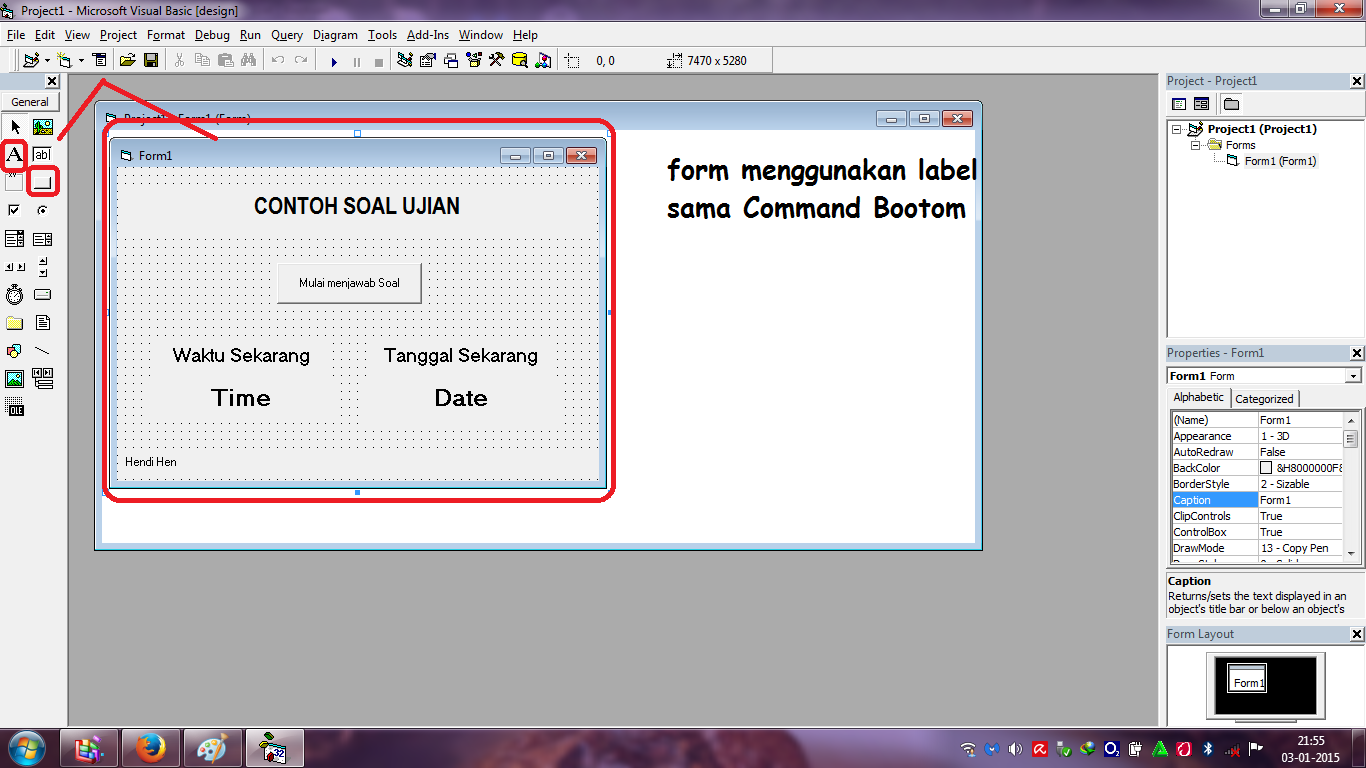 Soal Ujian Visual Basic Helmi Kediris