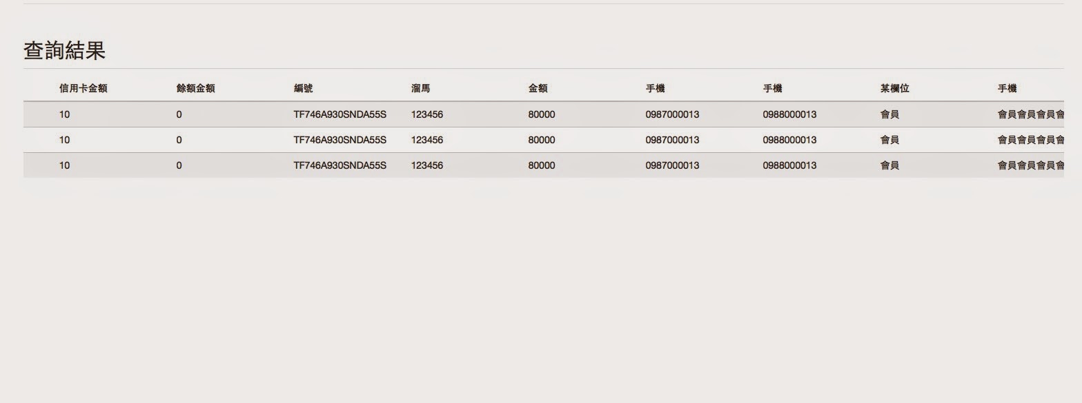 bootstrap 3 table th width 無法設定寬度解法 Rex 