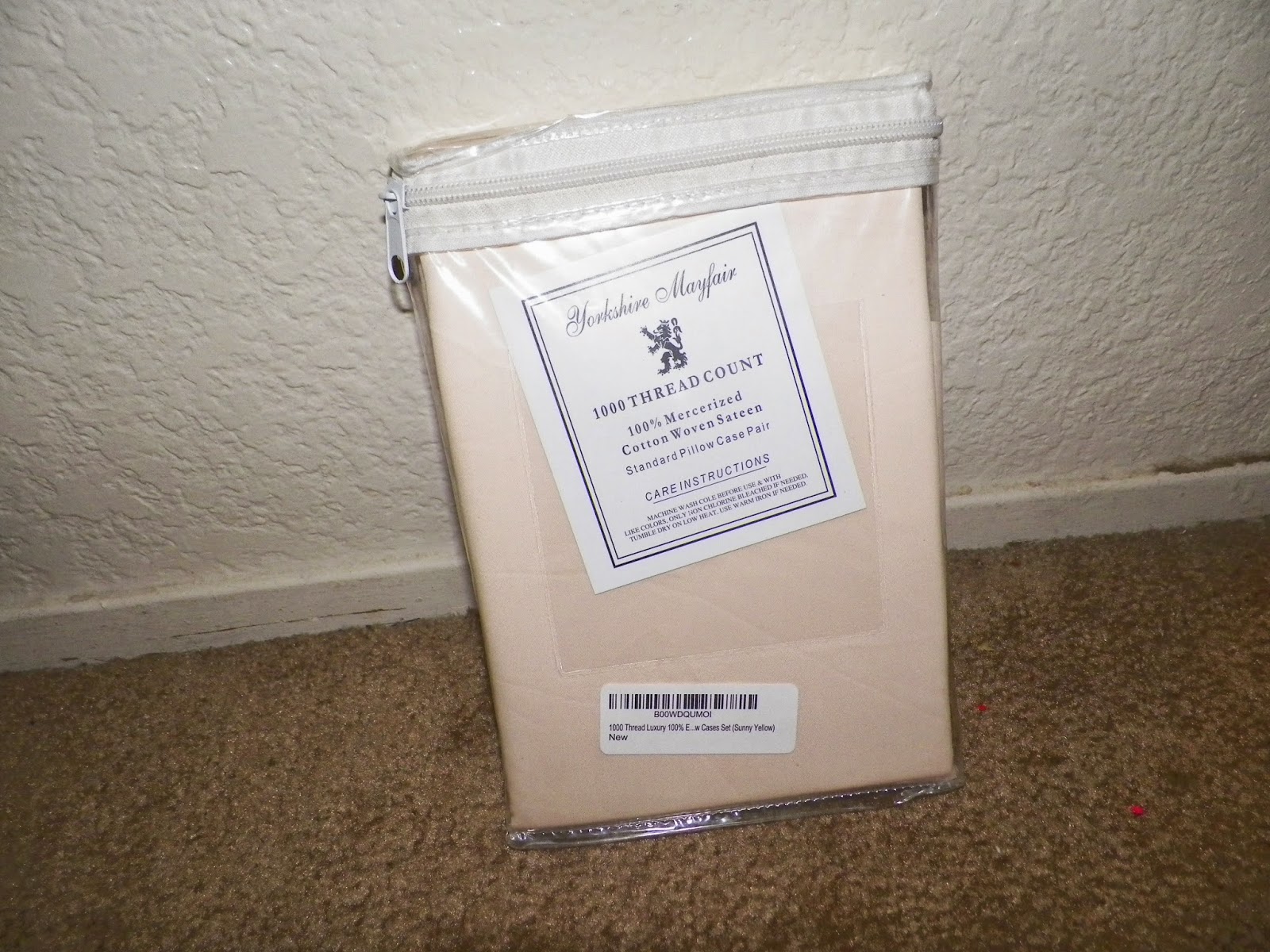 mygreatfinds 1000 Thread Set Of 2 Pillow Cases From Yorkshire Mayfair