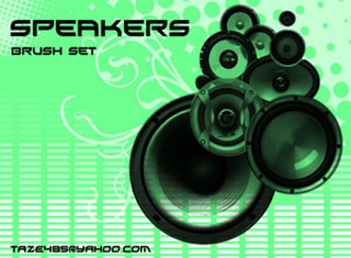 Speakers Photoshop Brushes, brushes photoshop, Photoshop Brushes, CS5