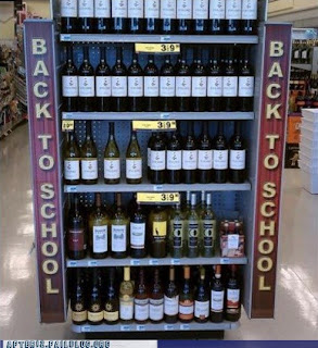 wine selection for relieved parents