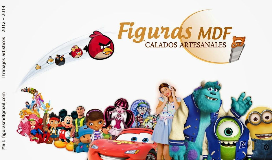 Figuras MDF 