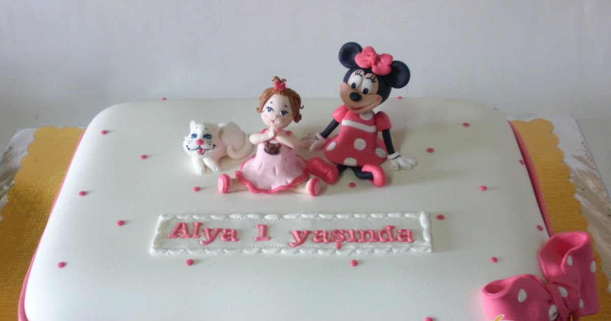 Enn Pasta Alya�nın Minnie Mouse�lu Pastası