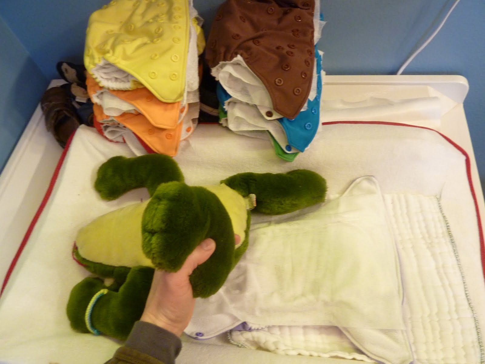 The Bower Family Happenings How to Use Disposable Diaper Liners