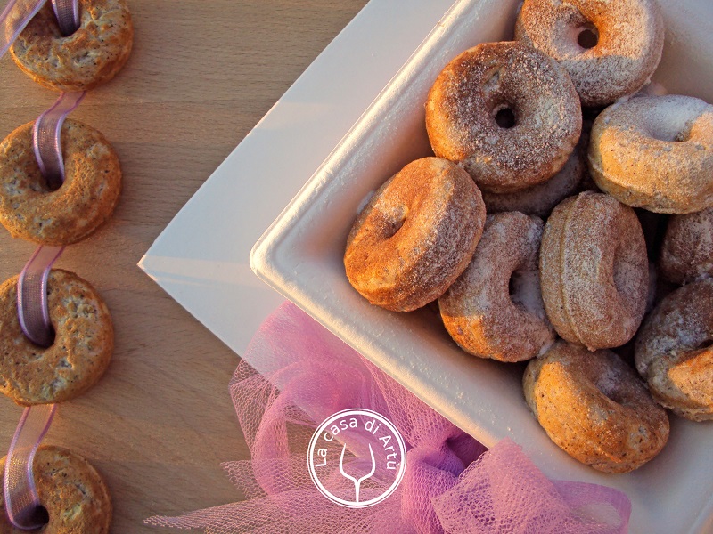 La casa di Artù Mini donut vegan allo yogurt per 100 vegetal monday