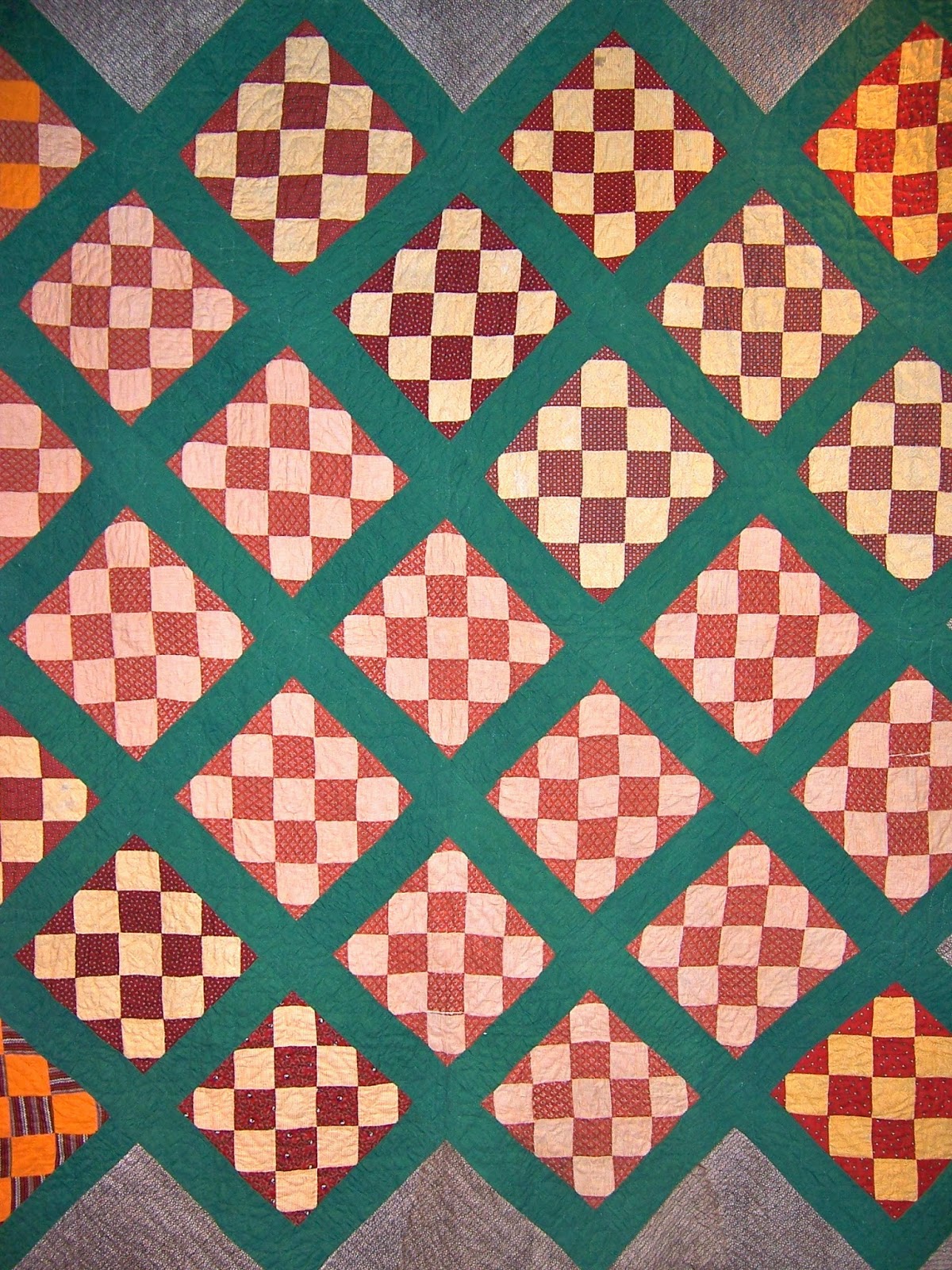 Samplings from Spring Creek Princess FeatherEvery quilt has a story