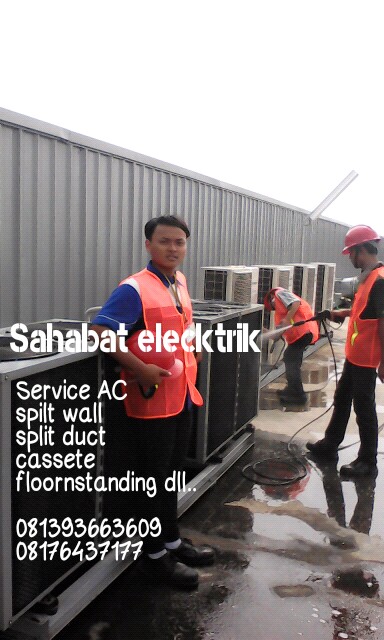 service ac split duct