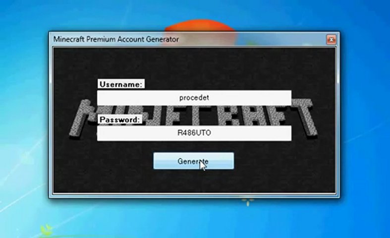 Minecraft Premium Account Generator No Survey Working
