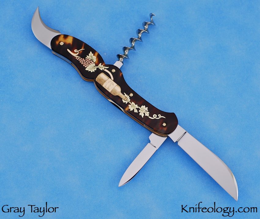 Knifeology Custom Knives C Gray Taylor Bartender's Knife