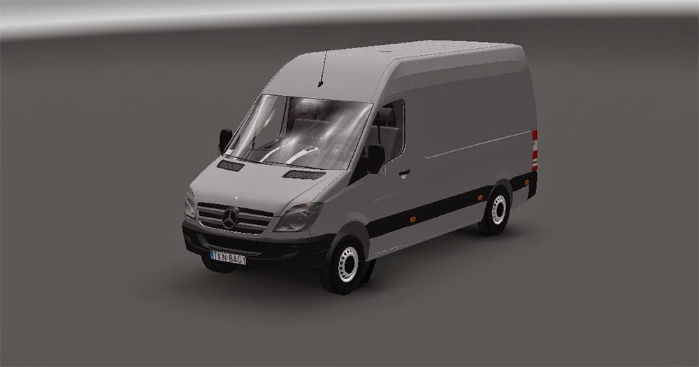 Euro Truck Simulator 2 Mercedes Benz Sprinter Yaması İndir