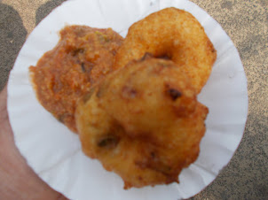 Tuesday(8-3-2016) :- Early morning roadside street breakfast in Kochi.