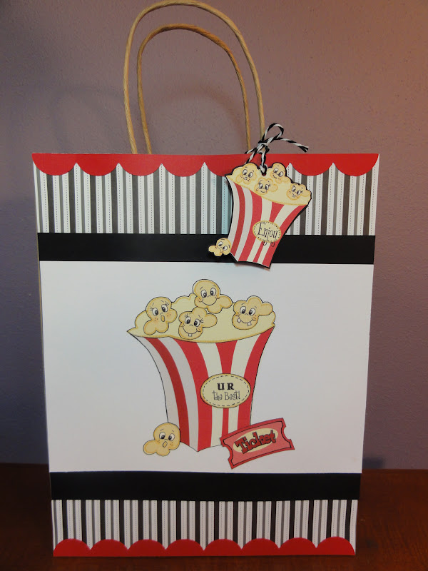 The Cricut Bug Movie Night Gift Bag