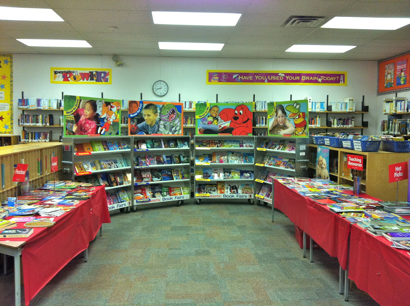 Maple Green Library Scholastic Book Fair