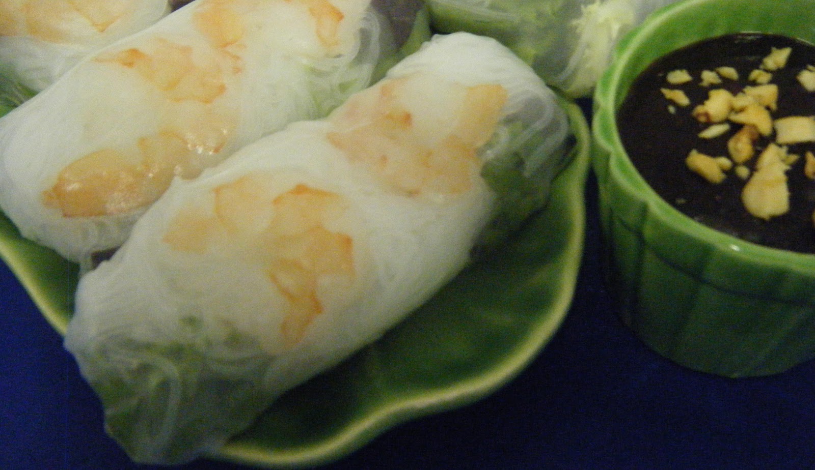 Nutrition Budgeteer Beat the Heat with Basil Spring Rolls