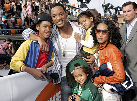 will smith and family 2011. Will Smith Family