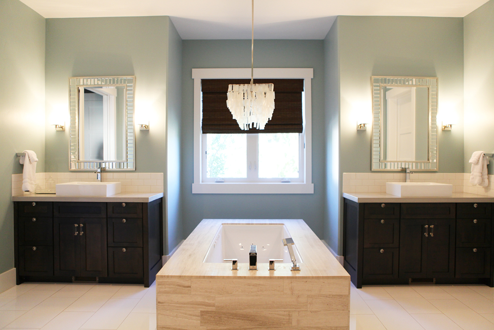 The Modern Sophisticate Berkshire Estate Master Bedroom + Master Bath