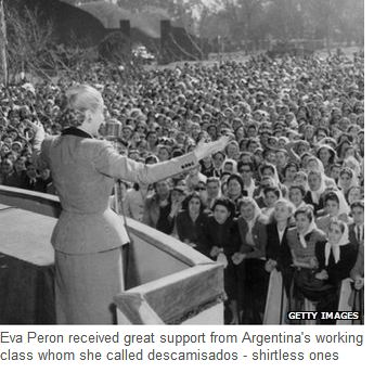 eva peron prostituée