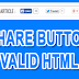 Membuat Share Button di Bawah Posting Valid HTML 5