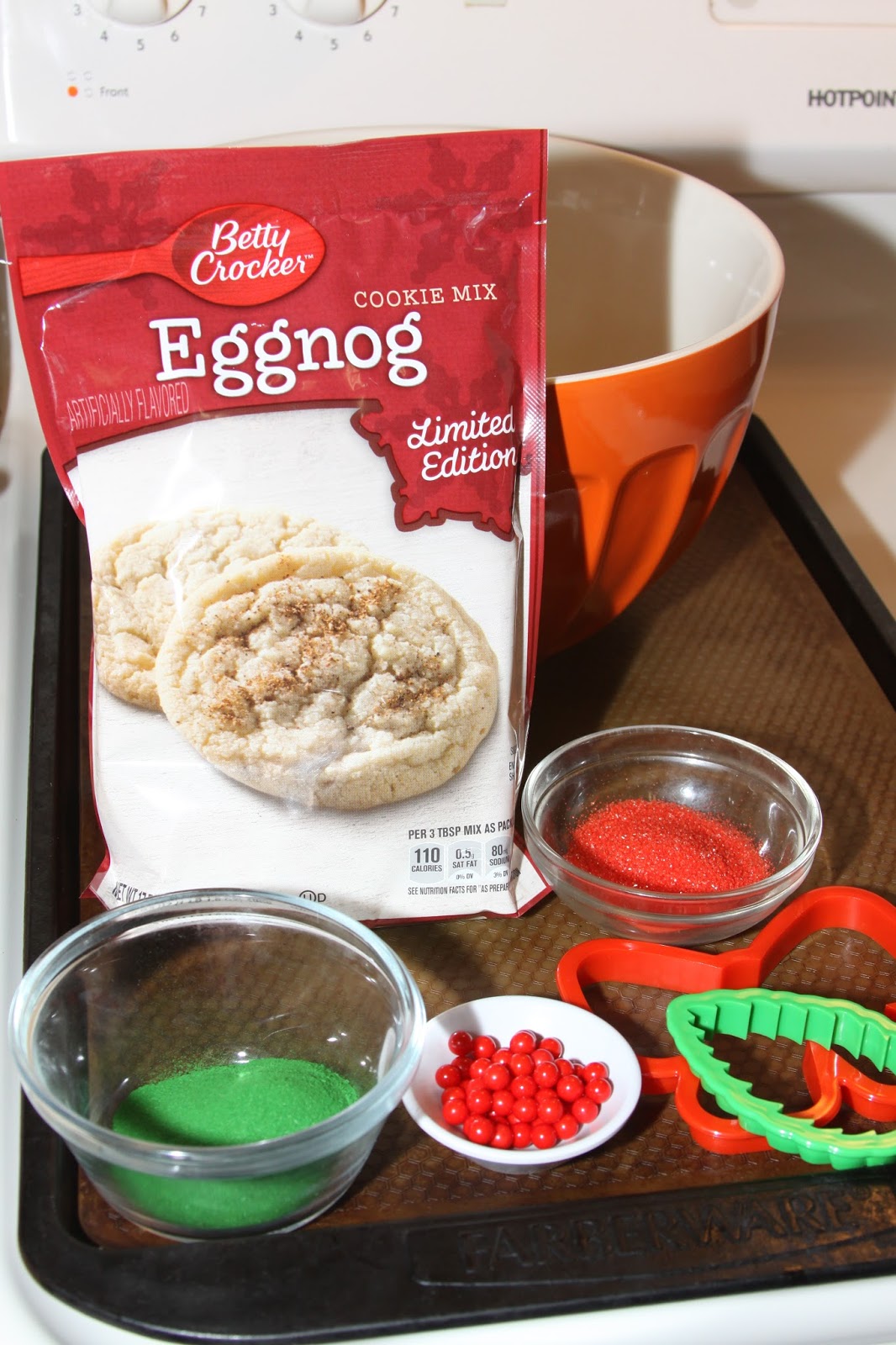For the Love of Food Betty Crocker Egg Nog Sugar Cookie Wreath
