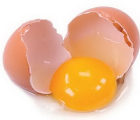 Never do this in the morning Eggs+yolk
