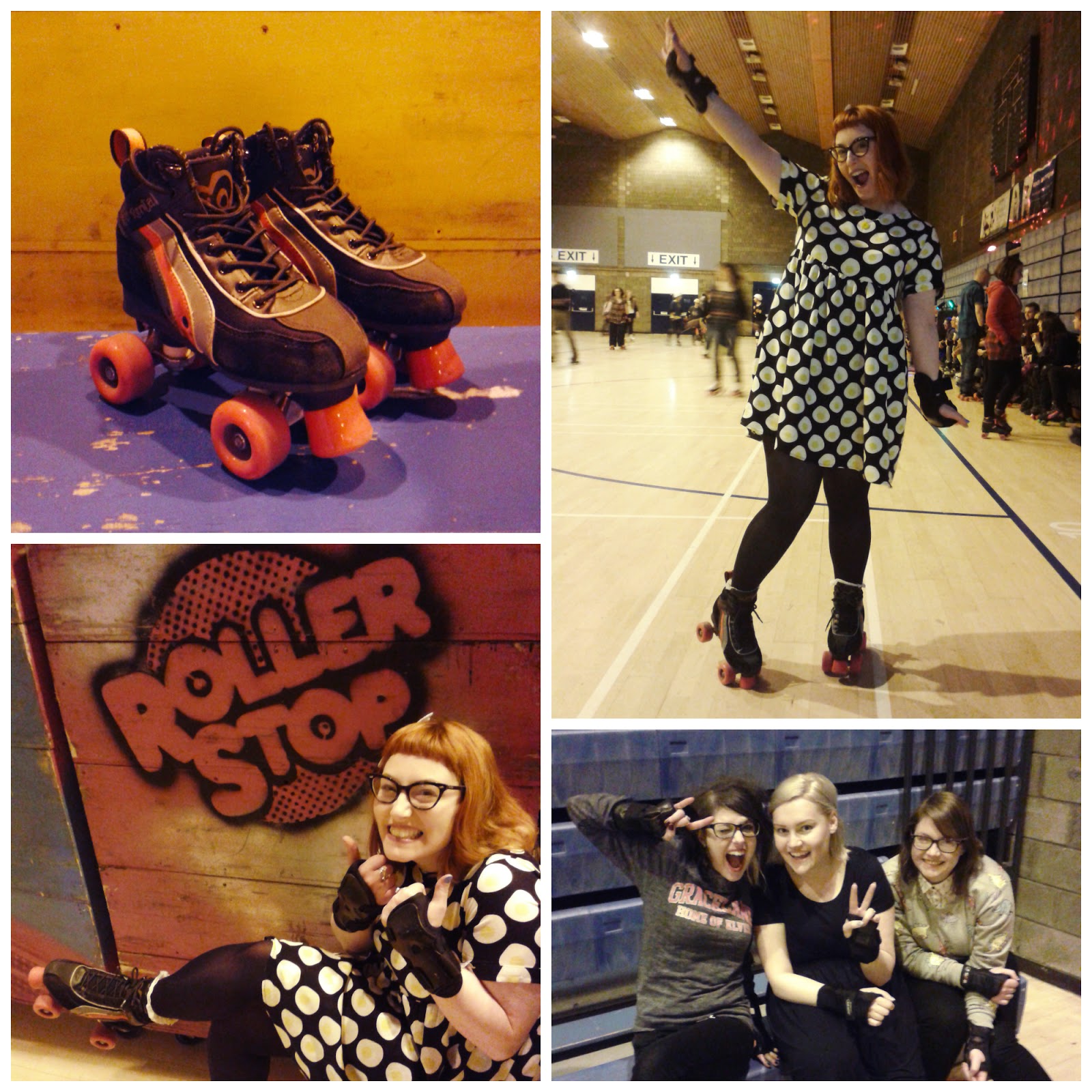 Roller Stop Roller Stop, roller skating Scotland, roller disco Edinburgh, birthday activity inspiration, roller skates, Scottish blogger