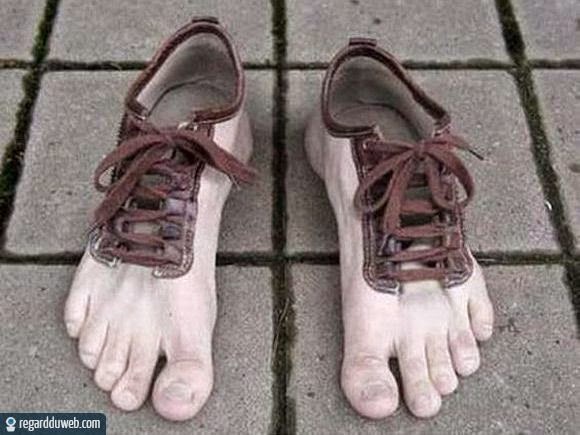 photo chaussure rigolote