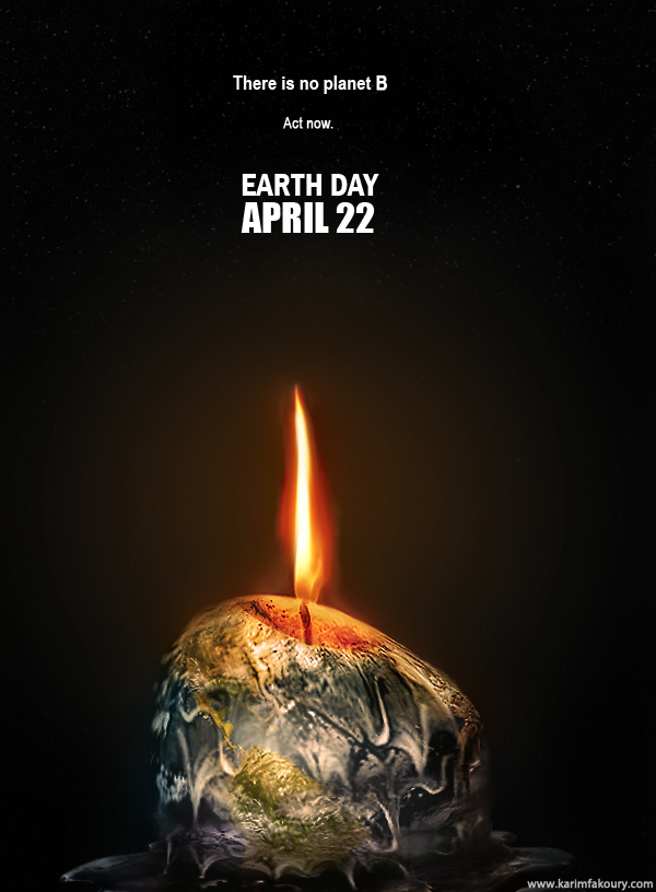 15 Contoh Gambar Desain Poster Lingkungan &quot;Global Warming
